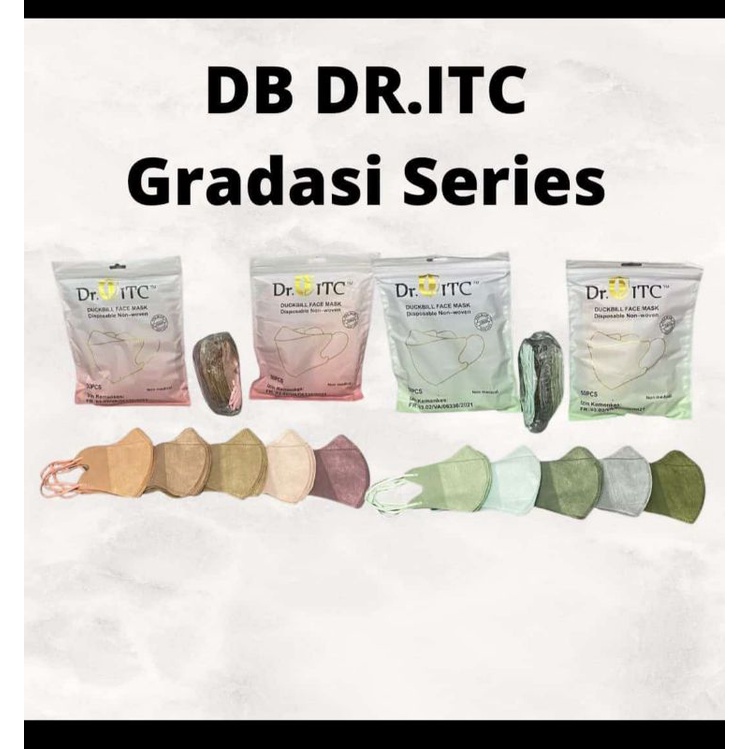Duckbill  DR.ITC Gradasi Series isi 50pcs