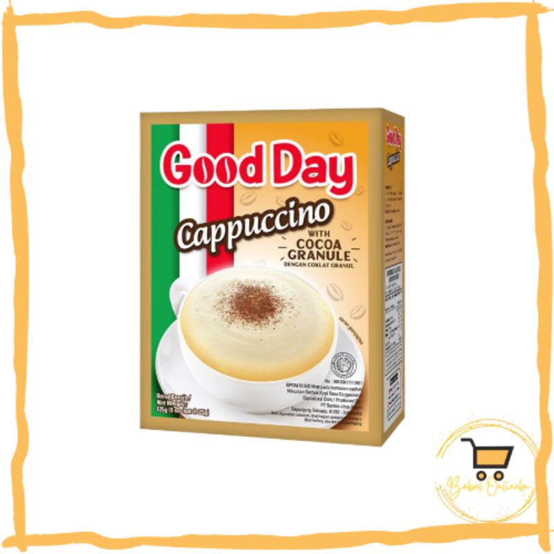 

Good Day Cappucino Box (isi 5sachet)