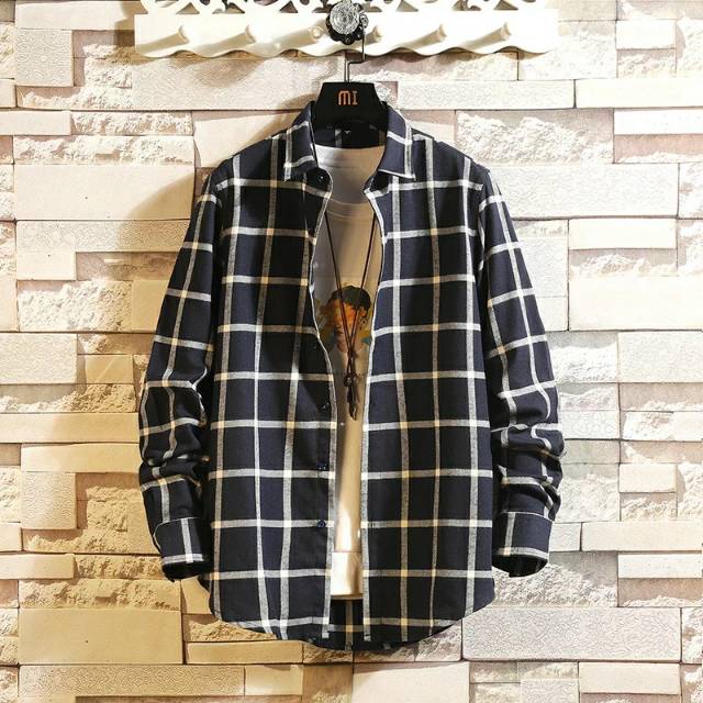 Kemeja Flanel Pria Import Kemeja Cowok Original Kemeja Keren Kekinian Kualitas Premium