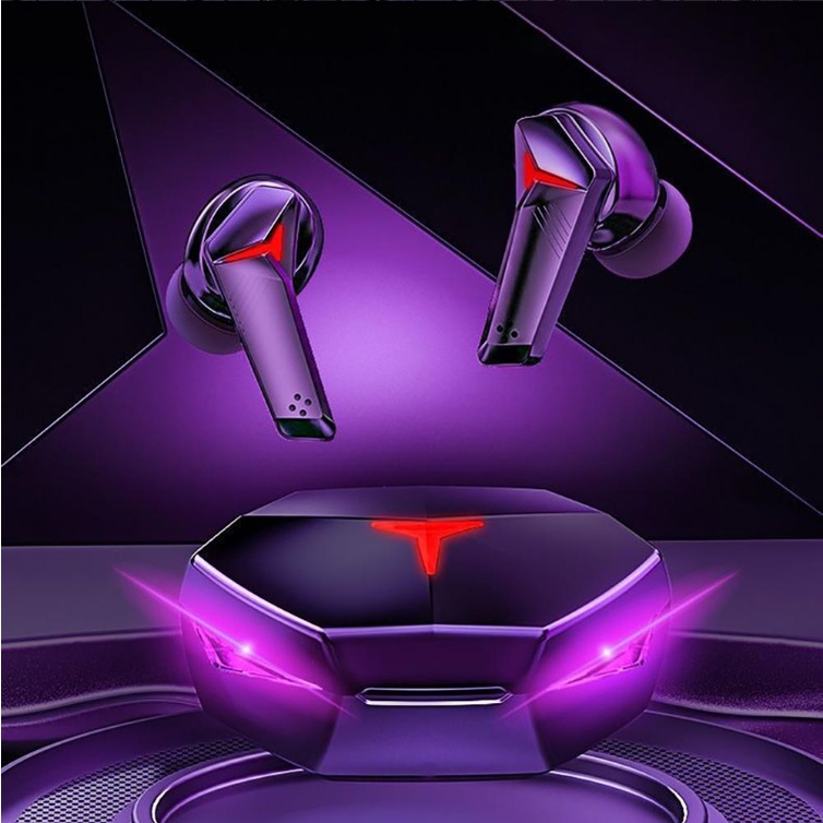 [COD] Headset Gaming T33 Wireless Gaming Headset Bluetooth 5.2 Earphone Full Bass Noise Cancelling Earbuds HiFi Stereo Handsfree