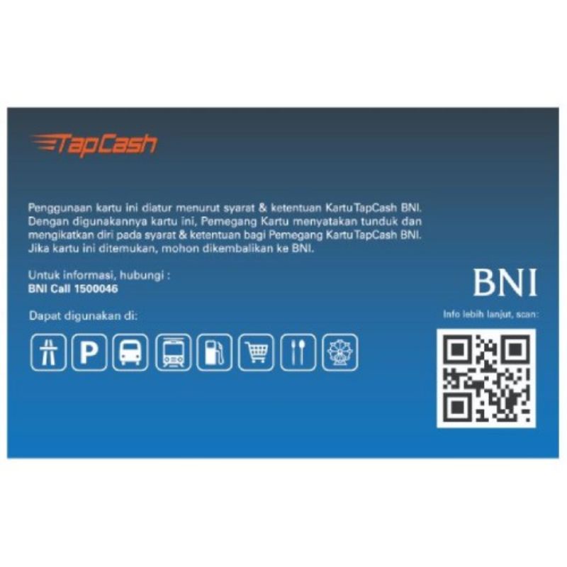 BNI Tapcash Spesial Edition NEW YEAR ORI /Like eMONEY eTOLL Flazz or Brizzi