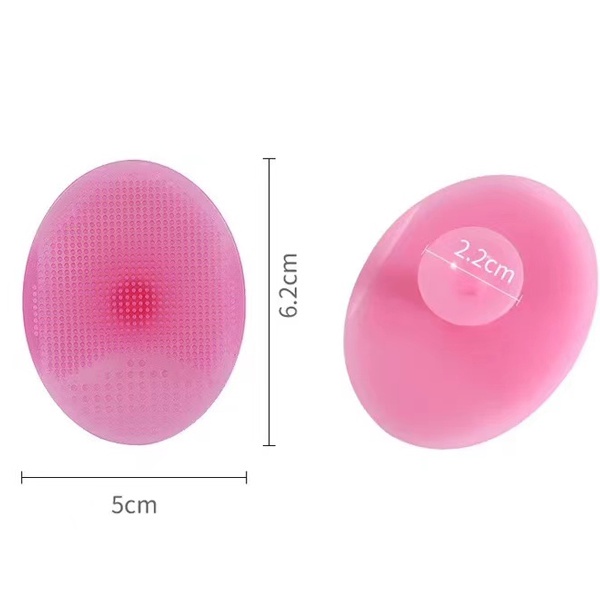 Baby Silicone Bath Brush - Sikat Mandi Silikon Bayi - Sikat Silikon Kepala - Sikat Keramas Silikon