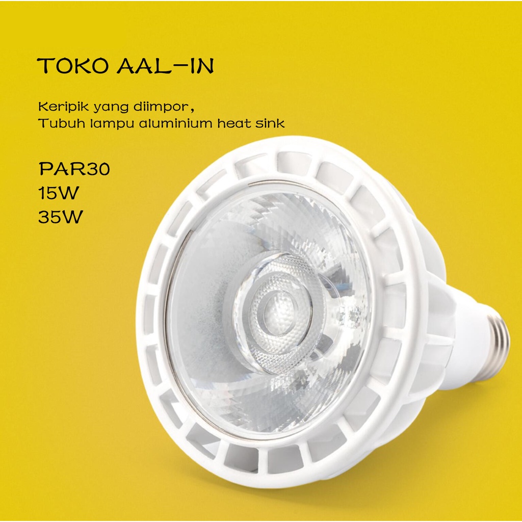 Lampu Par COB LED/ Lampu Ulir par30/ Lampu spot light/ Bolam par light