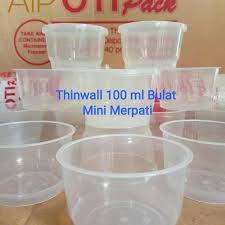 Thinwall 100ml / Cup Puding 100ml / Thinwall OTI 100ml / Thinwall OTIPACK 100ml / Thinwall OTG100/ T