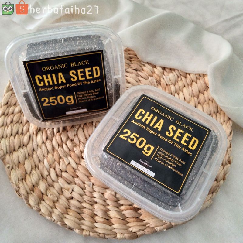 

Organic Black Chia Seed 250gr