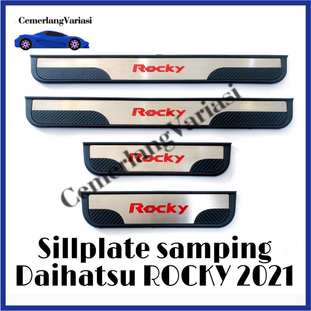 Sill plate Samping daihatsu ROCKY sillplate samping ROCKY 2021