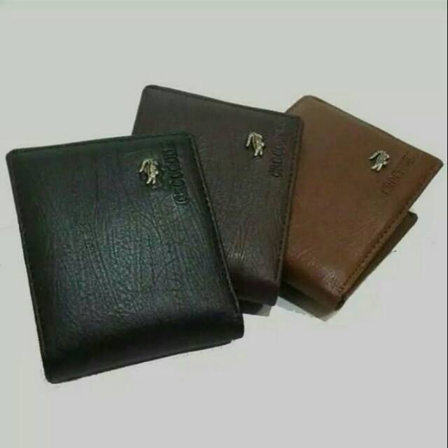 Dompet Pria Crocodile Kulit sintetis