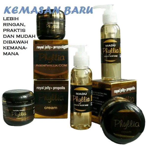 Langsung Order Phyllia Propolis Cream Kecantikan Wanita Pria Kosmetik Alami terbaik