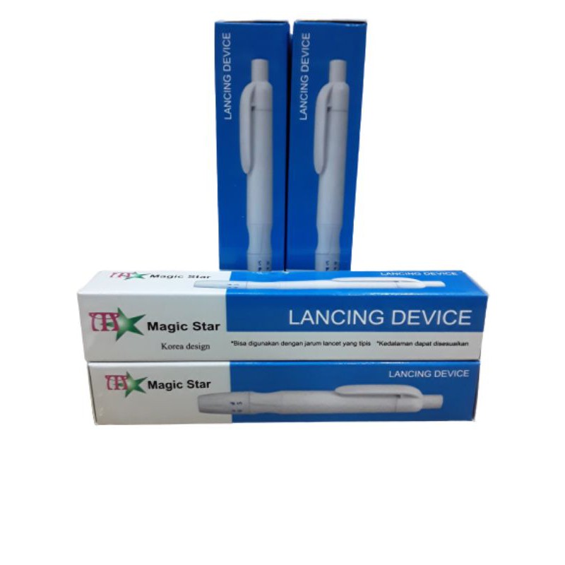 Magic Star Lancing Device