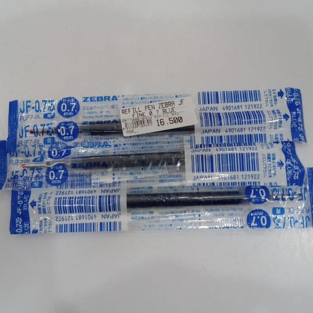 

ATK - REFFIL PEN ZEBRA JF FINE 0.7 BLUE /PCS