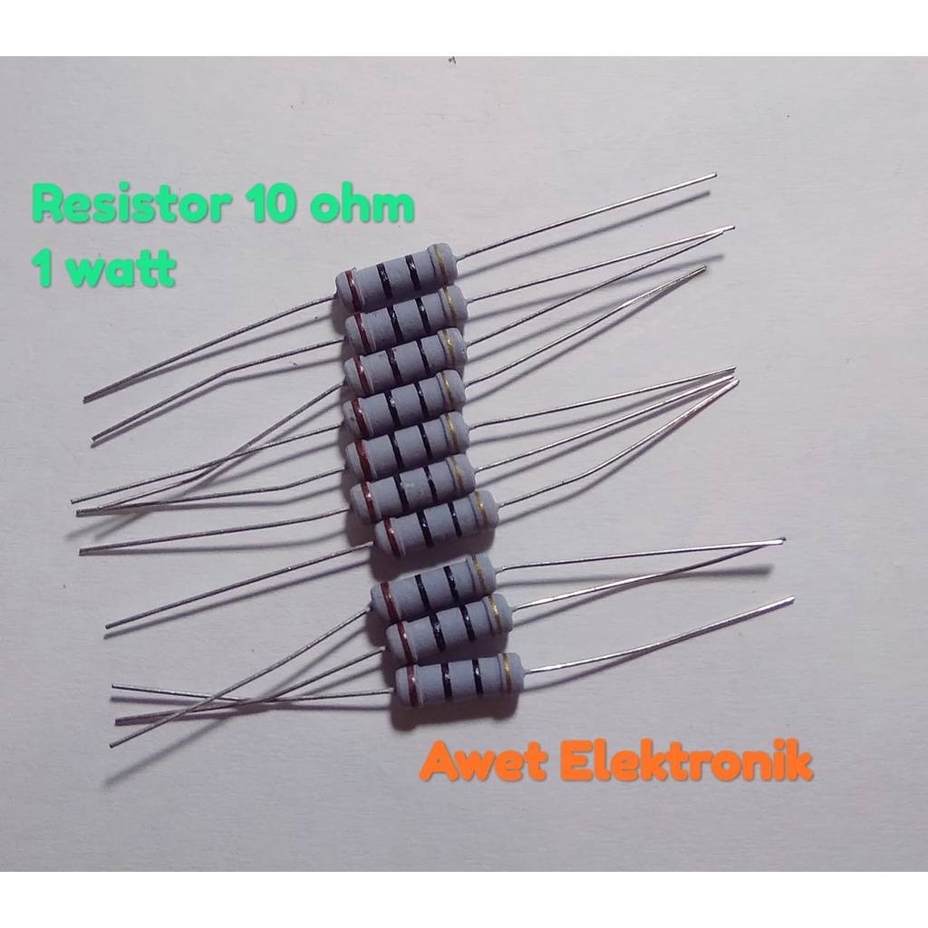 resistor 10 ohm 1 watt resistor 10r resistor 10r