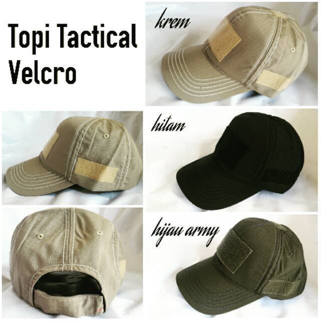  Topi  Tactical Velcro LORENG POLOS Shopee  Indonesia