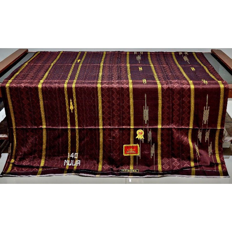 Sarung Tenun Mesres Raja Mulia 140 Istimewa setara Bhs mercerized Bhs clasik Tamer Mustamin ketjubun