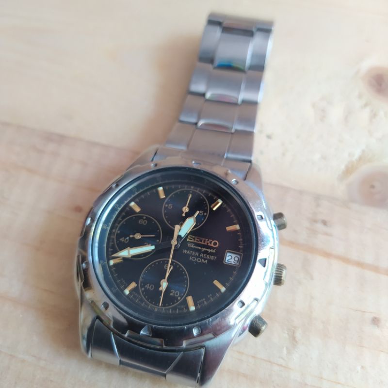 jam tangan seiko rare 7t32-6m00 vintage jadul