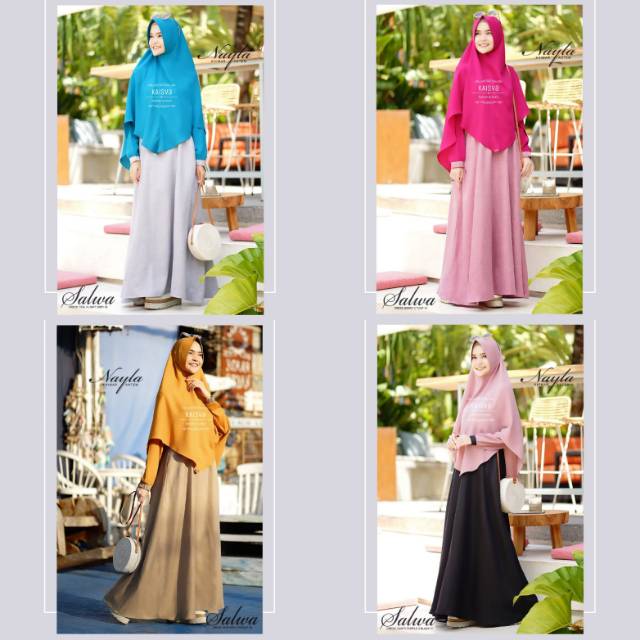 GAMIS/DRESS  SALWA BY KAISYA