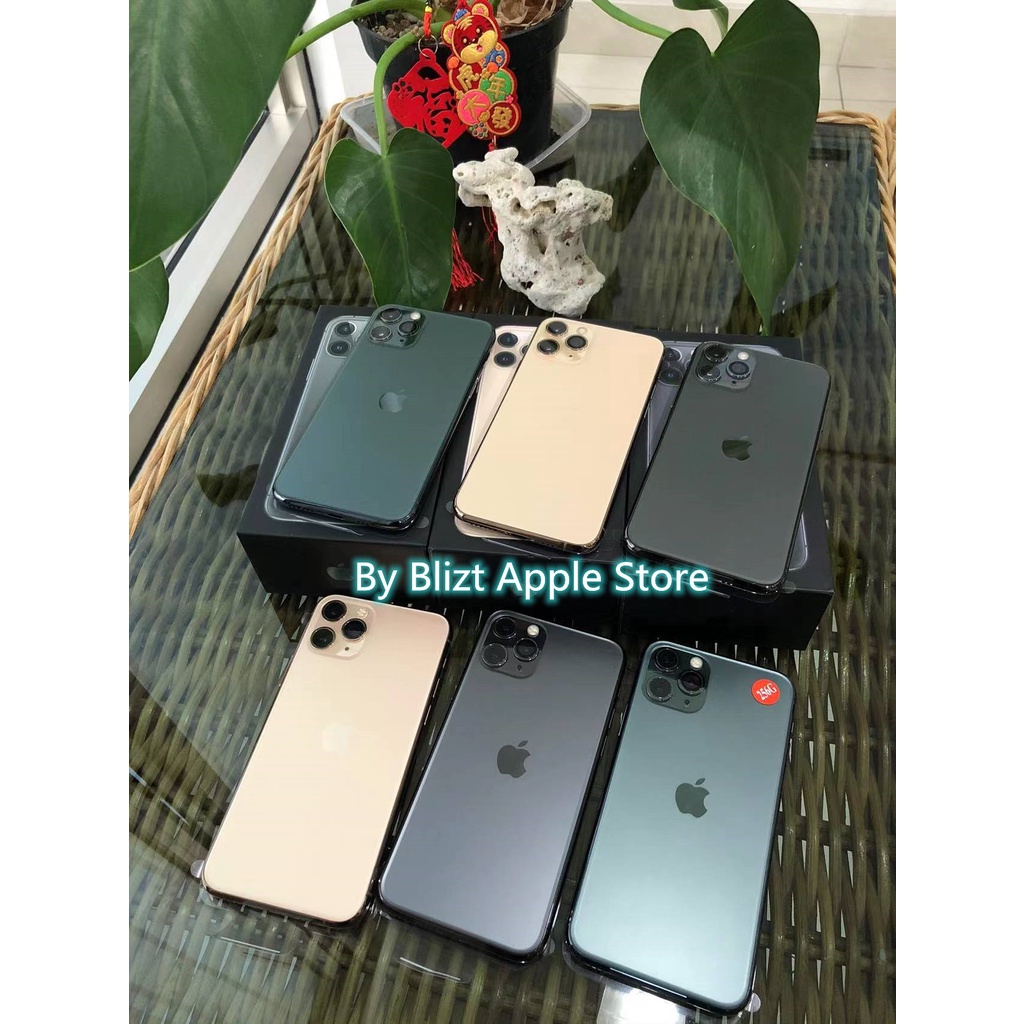 iPhone 11Pro 64GB  Fullset Silent original Second Mulus100% Like New 3utools All Green (Garansi 1 Bulan )