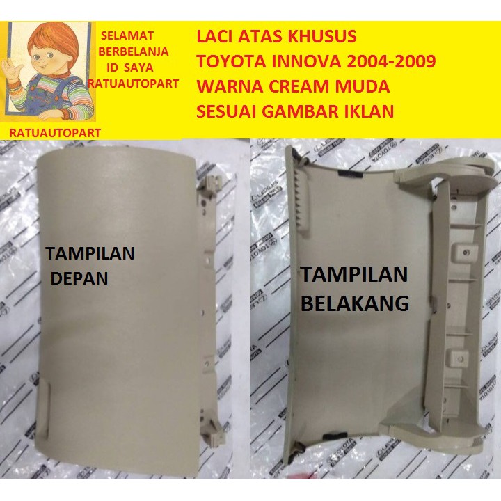 Laci Innova bagian atas tahun 2005-2009