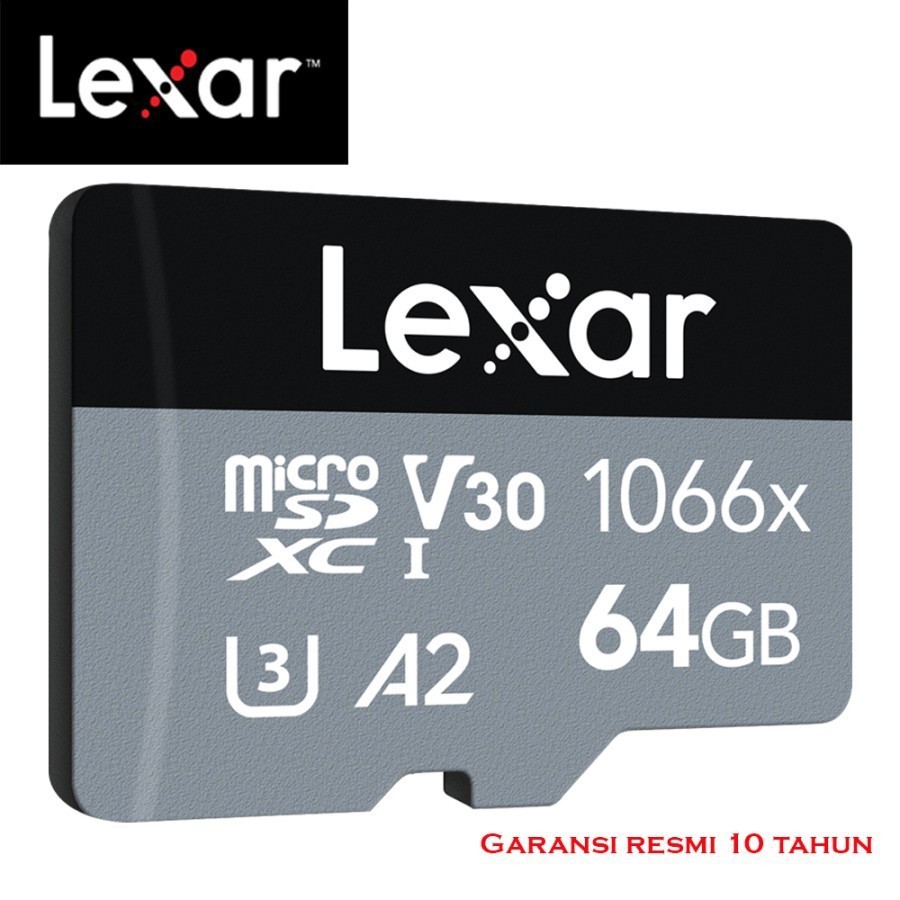 Lexar Microsd 64GB Professional 1066x Up to 160Mb/s