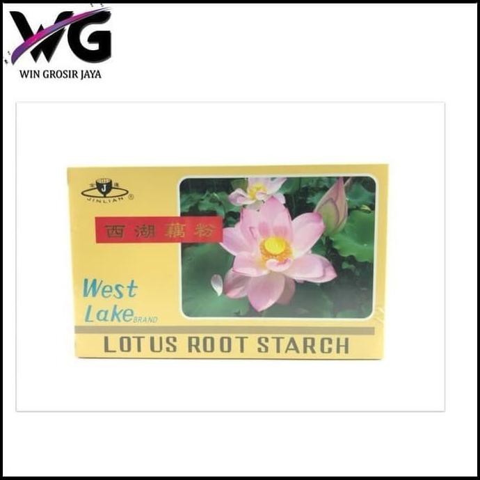 

FOOD Akar Teratai Lotus Root Starch West Lake Brand 250 gram Bubuk Tepung
