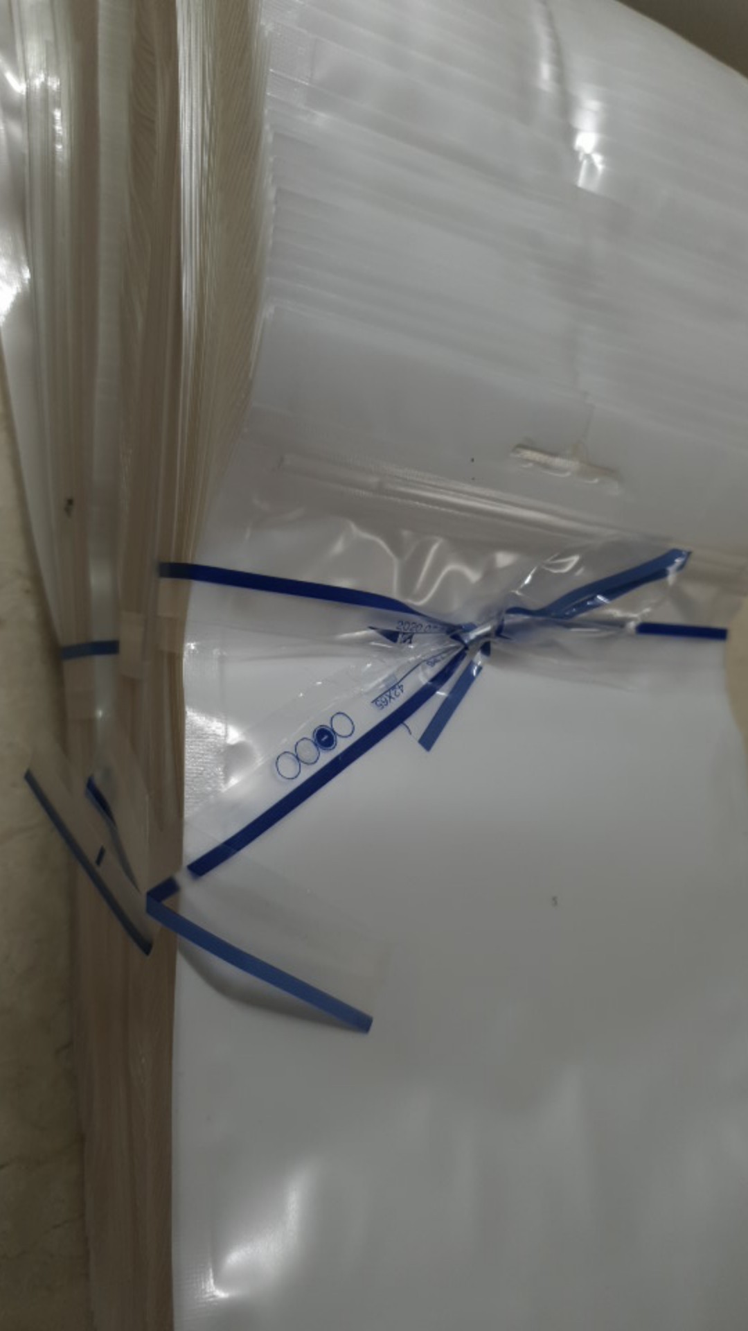 Plastik Klip / Plastik Ziplock Putih 11x18 Cm Plastik Aksesories Dengan Handle