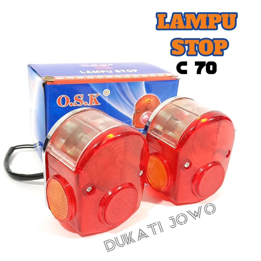 Stoplamp Lampu Belakang Honda C70 Lampu Stop Belakang Honda C70