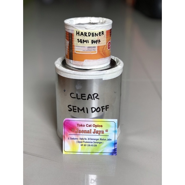 Clear Semi Doff (kemasan polos)