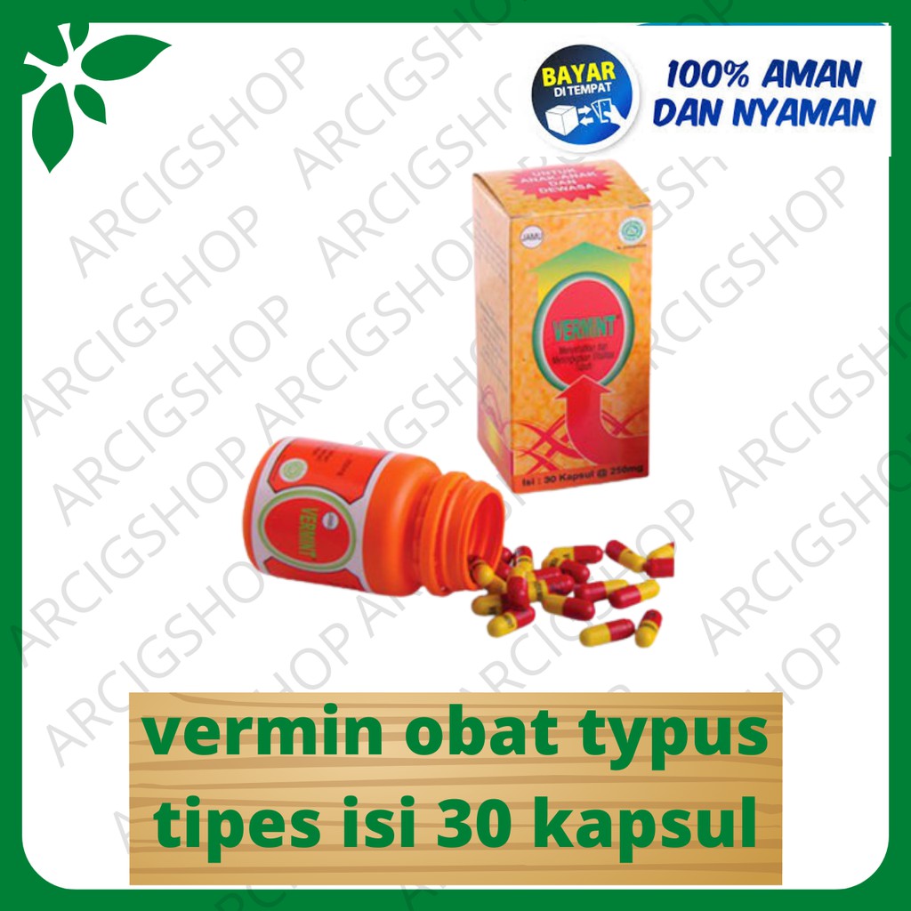 VERMINT 30 KAPSUL - KAPSUL CACING VERMINT