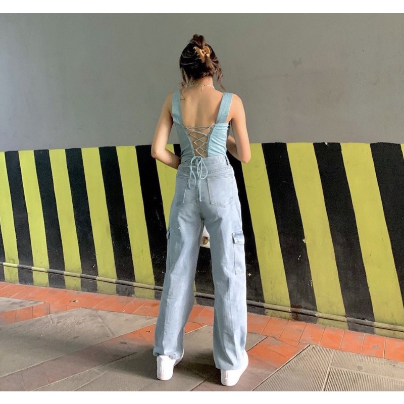 JISO KORSET BACKLESS TANK TOP