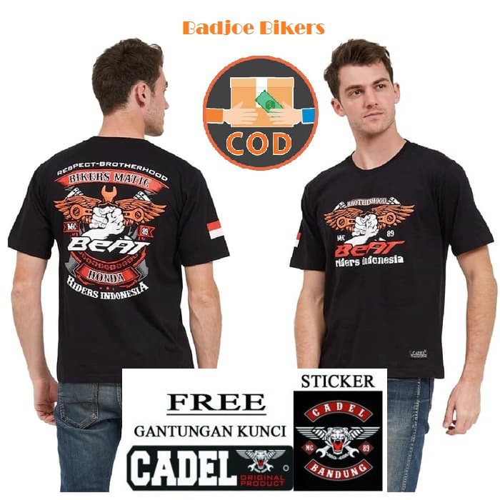 Kaos Honda Beat Baju Honda Beat T-shirt Honda Beat Kaos Polos Terlaris