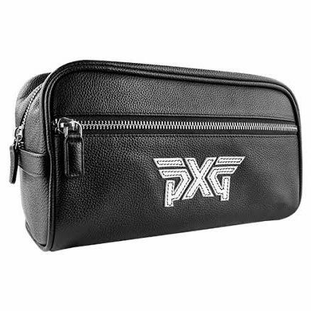 Tas golf Pouch PXG Ball Bag PXG Leather Black
