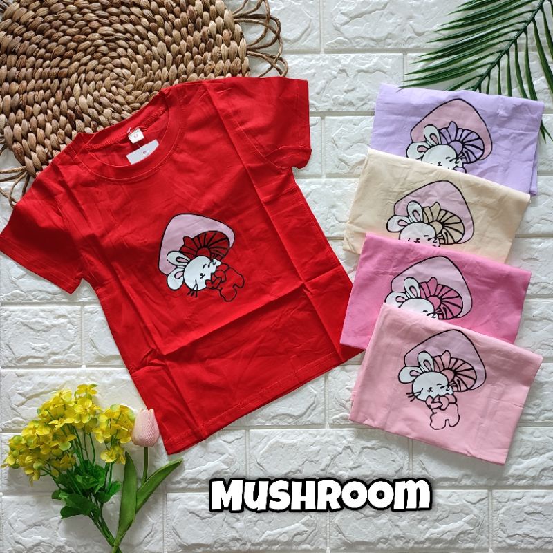 Atasan Kaos Import Anak Perempuan Import Premium 2-5 Tahun