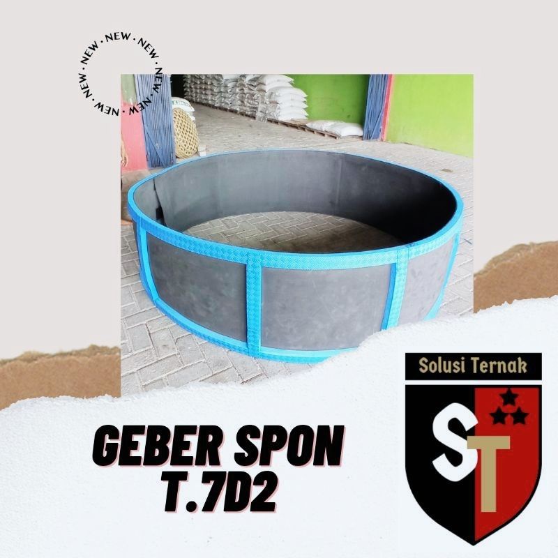 GEBER KEBER SPON AYAM KELINCI TEBAL 0.7 DIAMETER 2 METER