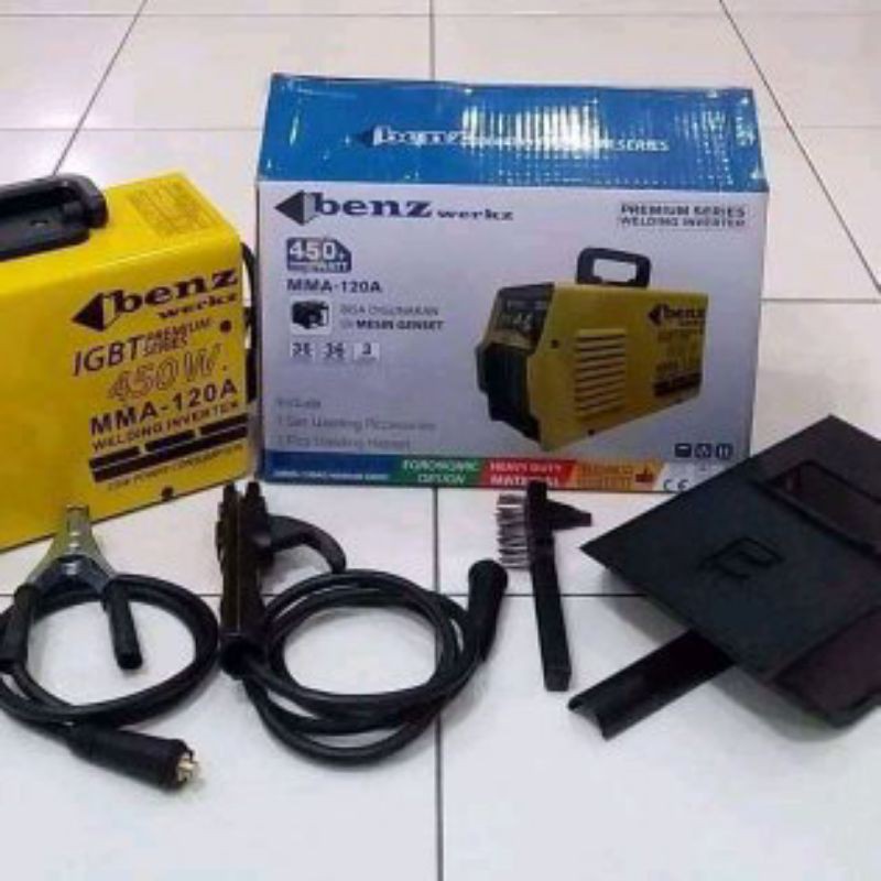 Mesin Las 450 watt Benz Premium 120A Bisa genset