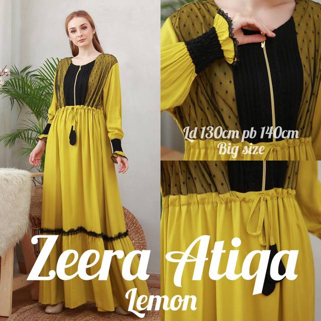 Daster Arab Zeera Atiqa Big Size By Zeera Ori