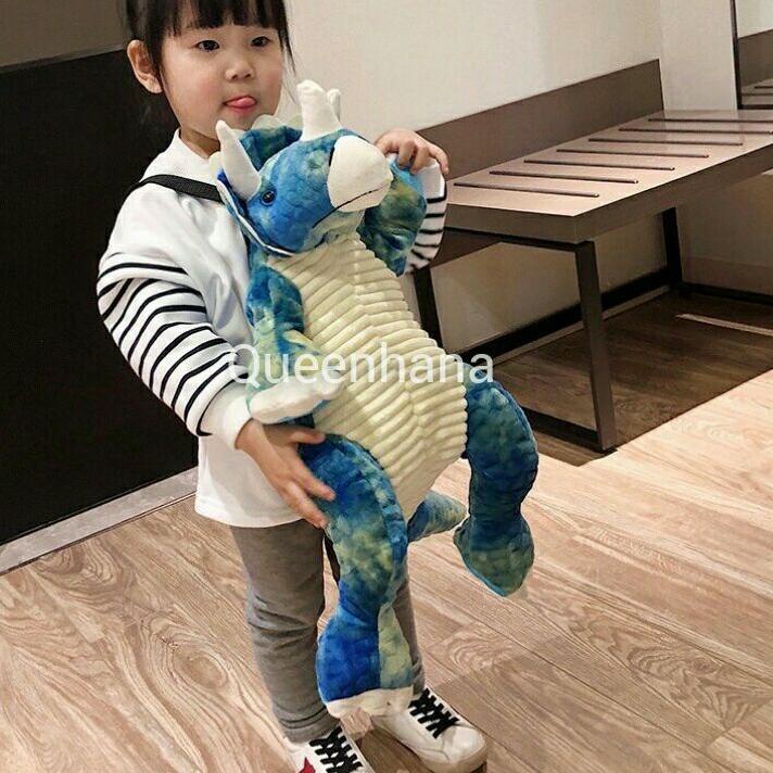 LANGSUNG KIRIM.. Tas Ransel Dinosaurus / Backpack Dinosaurus / Tas Boneka Anak Laki Laki