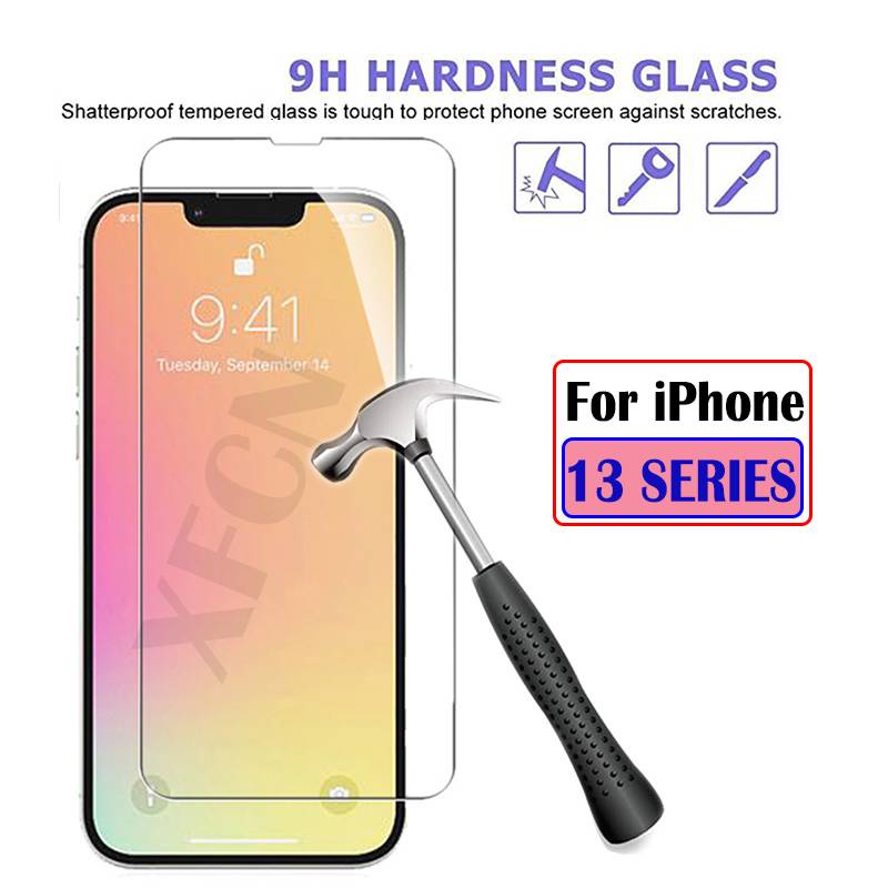 Pelindung Layar Tempered Glass Untuk Iphone 13 Pro Max Mini 13pro Max