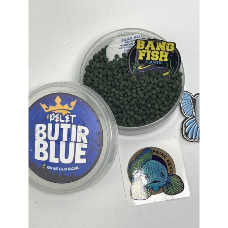 PREMIUM BLUE PIGMENT (PELET BUTIR BLUE) Bang Fish X Fajar Arief BEST SELLER DAN TERBUKTI MENINGKATKA