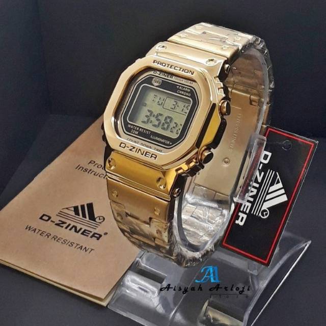 JAM TANGAN D-ZINER DZ8247 ORIGINAL WATER RESIST