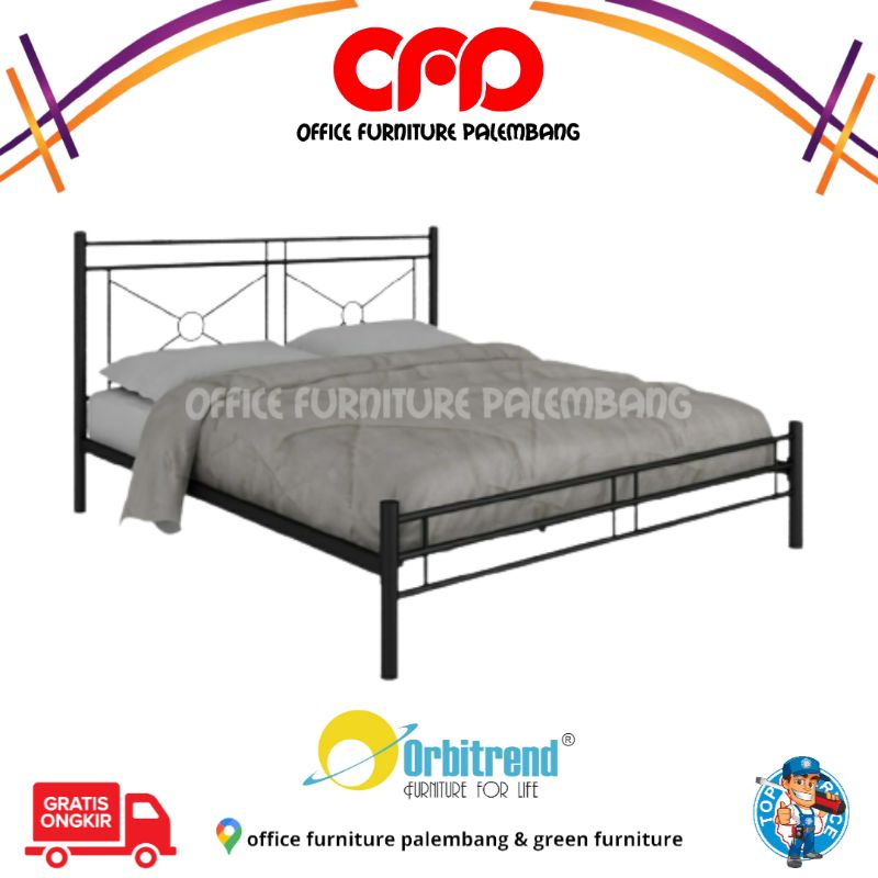 Ranjang besi ranjang matras ranjang kasur orbitrend ashley