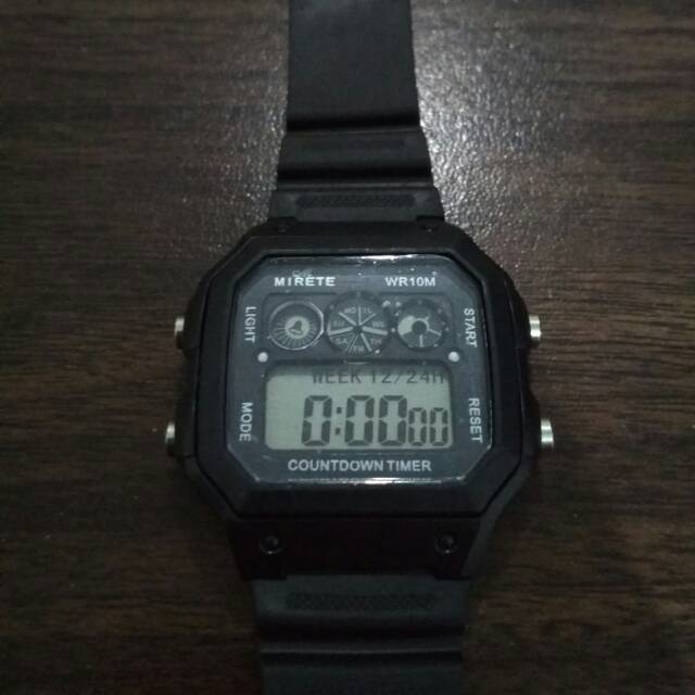Jam Tangan Digital New Merk Mirete