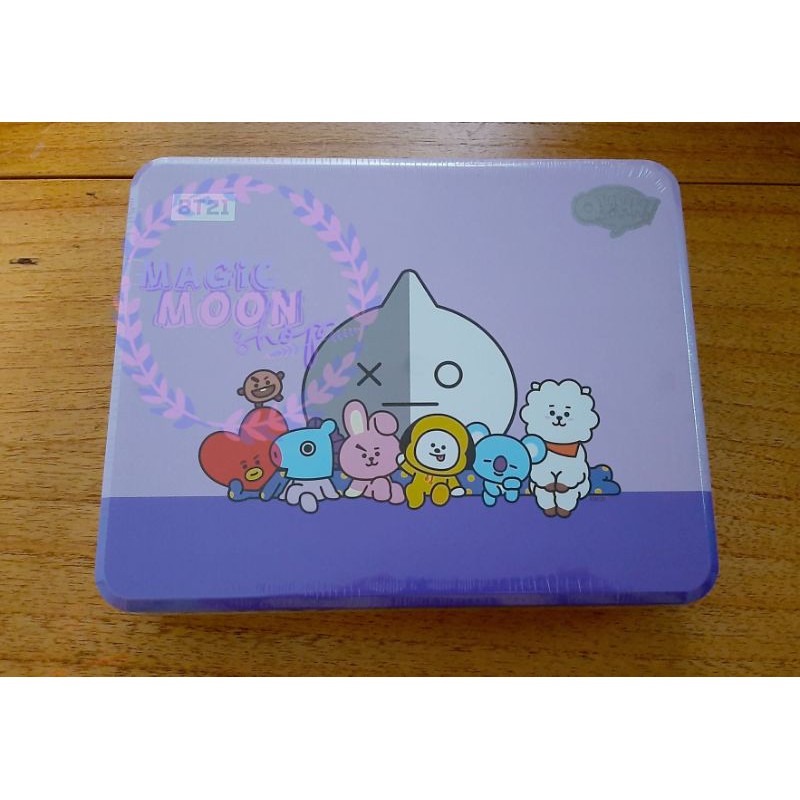 BT21 WALLET CARD SET WITH TIN BOX READY 100%OFFICIAL