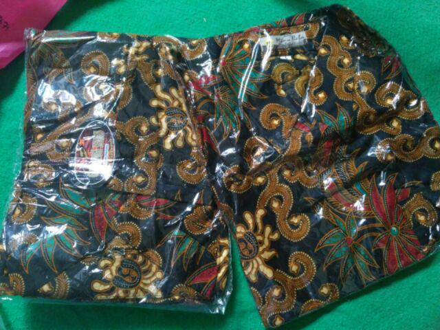 Couple Gamis Batika Long Dress Panjang Muslim Ootd Sarimbit Batik Motif Classic Elegant Java Modern