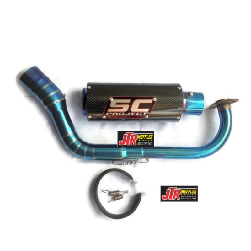 Knalpot Sc project carbon Mio j mio m3 sporty soul gt 125 fino nmax aerox lexi