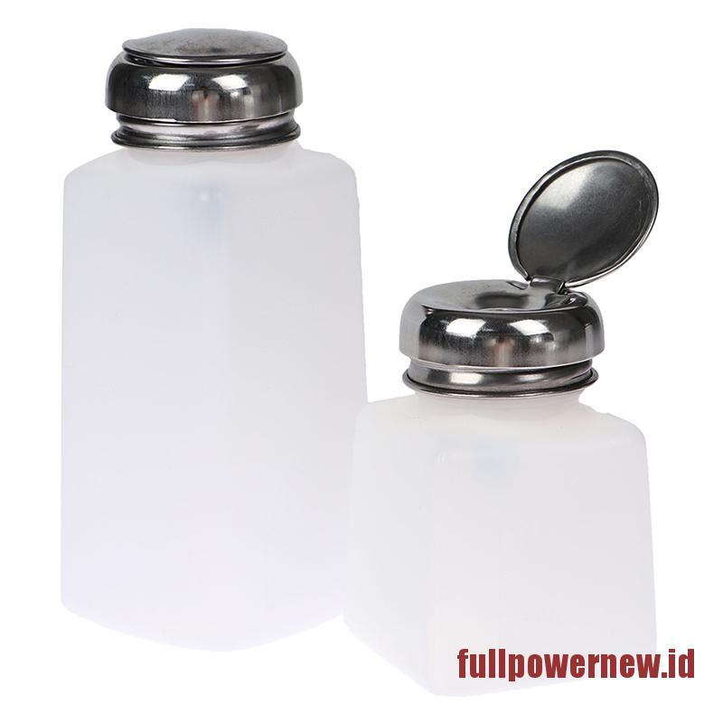 【COD】Empty Pump Dispenser Nail Polish Remover Bottle Nail Art Clean Acetone Bottles