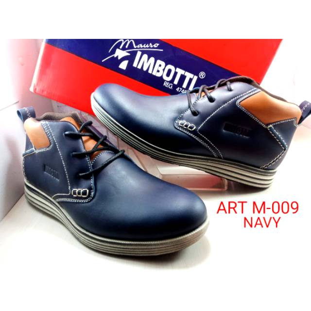 sepatu boots kulit pria mauro imbotti 009