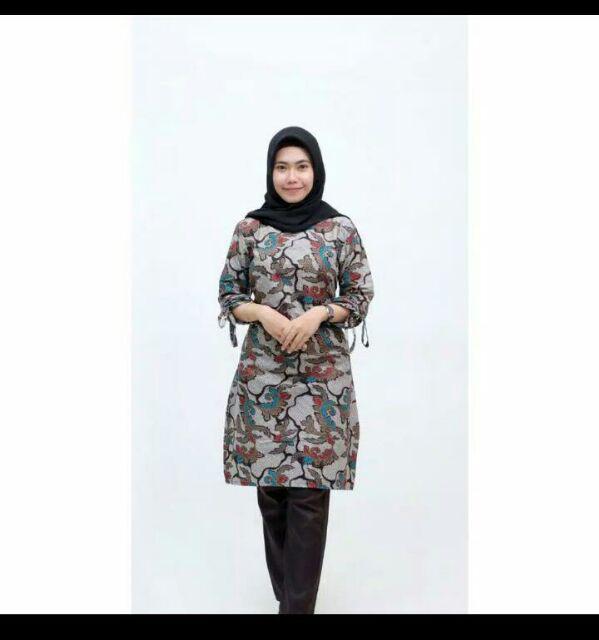 Geser =》》atasan Batik Wanita Motif Batik