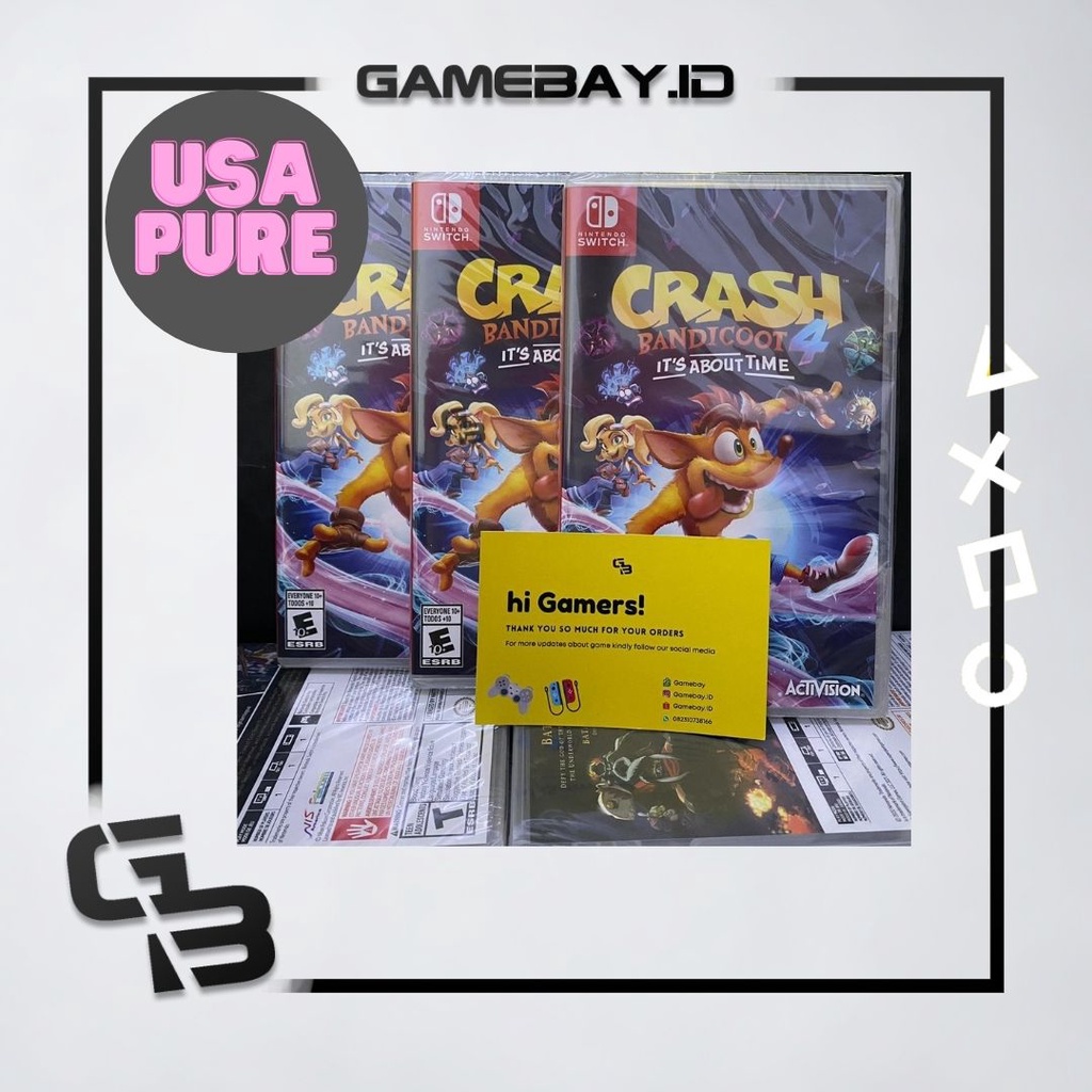 Nintendo Switch Crash It's About Time