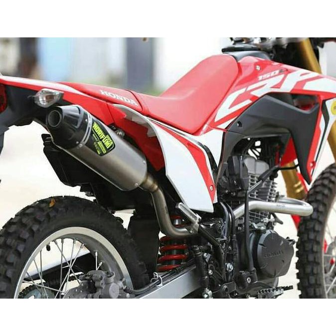 KNALPOT NORIFUMI ROCKET 4 CARBON STAINLESS ORIGINAL HONDA CRF 150 L