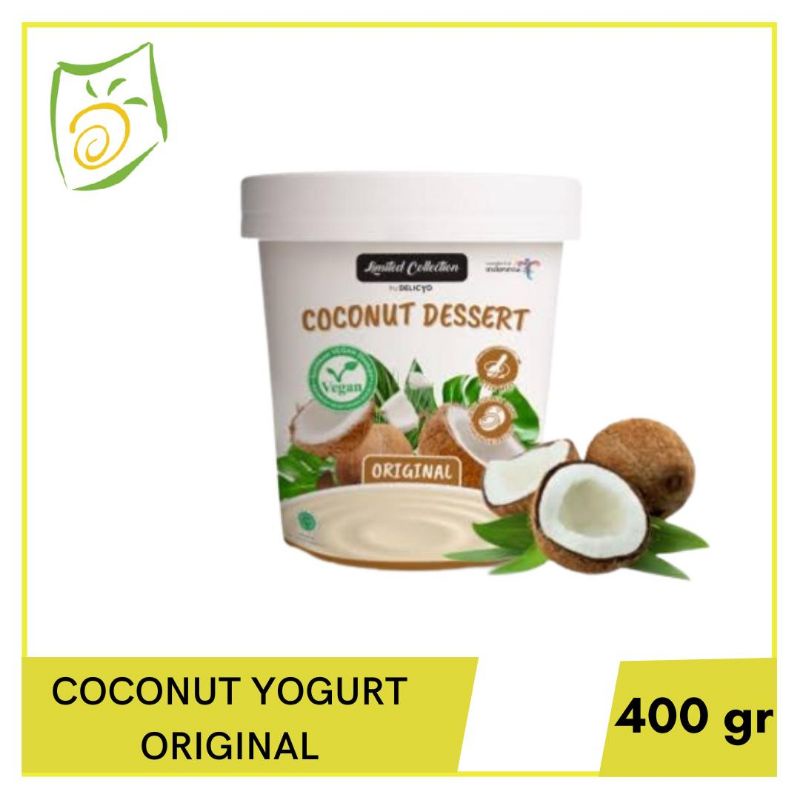 

Vegan Coconut Yogurt - Original 400 Gr