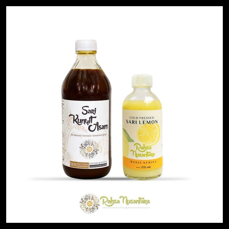 

DISKON TERBATAS !!! BUNDLING SARI KUNYIT ASAM DAN SARI LEMON BY RAHSA NUSANTARA TERLARIS